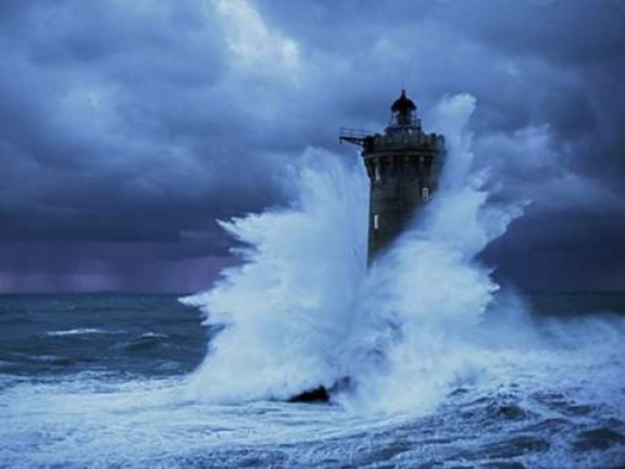 Phare du Four Bretagne Poster Print by Jean Guichard - Item # VARPDX3JG271